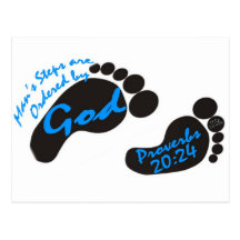 Order My Steps Postcards