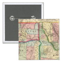Ore, Wash, Idaho, Mont Map by Mitchell Buttons