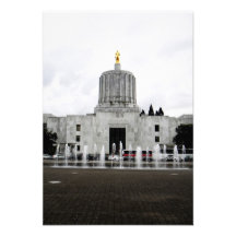 Oregon Capitol Personalized Invitation