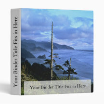 Oregon Coast 3 Ring Binder