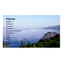 Oregon Coastal View Business Card Templates