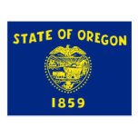 Oregon Flag Postcard