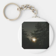 Oregon Full Moon in Spring Key Chain