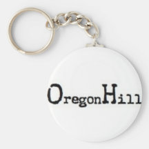 Oregon Hill, Richmond, VA Keychain