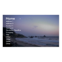Oregon nightfall business card