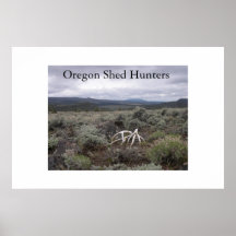 Oregon shed hunters 2 print