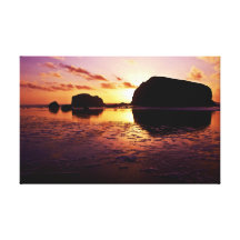 Oregon's Beautiful Coastline Gallery Wrap Canvas
