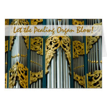 Organ, Breda, Netherlands Christmas card