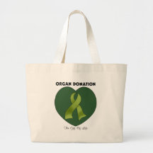 Organ Donation: The Gift Of Life Tote Bags