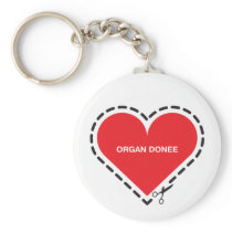 Organ Donee Keychain