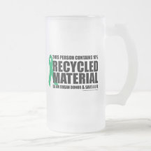 Organ Donor Recycled Material Mugs
