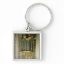 Organ in the chapel keychains