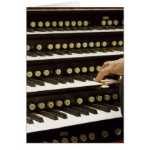 Organ manuals card
