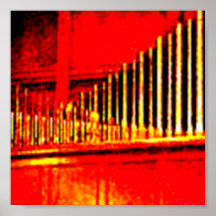 Organ Pipes Abstract Posters