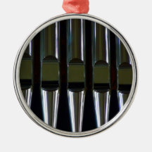 Organ Pipes Detail Christmas Ornament