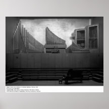 Organe à Hertz Hall, Uc Berkeley, 1966 Affiche