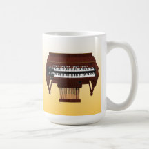 Organe de double Decker : modèle 3D : Tasse de caf
