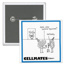 Organelle party pinback buttons