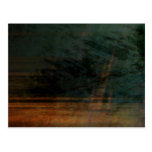 Organic abstract #1466 post card