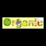 Organic bumper stickers