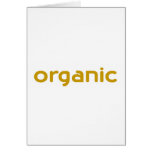 organic greeting card