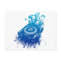 Organic CDJ-1000 Post Card