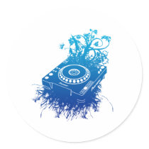 Organic CDJ-1000 Sticker