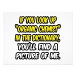 Organic Chemist In Dictionary...My Picture Personalized Invites