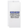 Organic Chemist...Will Work For Beer Full Color Rack Card