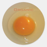Organic Egg stickers