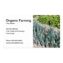 Organic Farming Business Card
