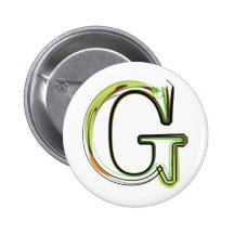 Organic Font illustration Pin