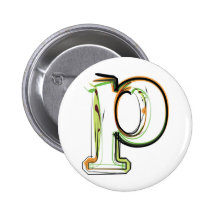 Organic Font illustration Pins
