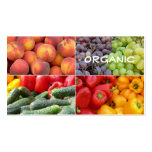 Organic Food Store Business Card