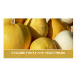 Organic Food Store Business Card
