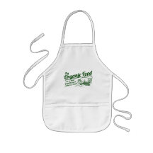 Organic Food - your grandparents called it "food" Apron
