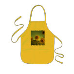 Organic Garden Sunflower Yellow Apron