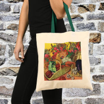 Organic Garden Vegetables Tote Bags