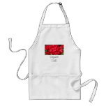 Organic Girl! aprons Red Colourful Rhodies Flowers