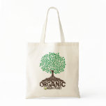 Organic Grown Tree Reusable Canvas Bag