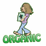 ORGANIC hippie with organic food photo sculptures