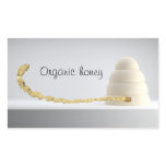 Organic honey food label stickers