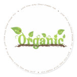 Organic (just the way God made me) sticker