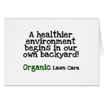 Organic Lawn Care T-shirts and Gifts Card