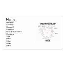 Organic Machinery Inside (Krebs Cycle) Business Card Templates