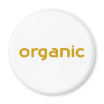 organic refrigerator magnets