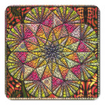 organic pattern collage stickers