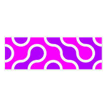 Organic pattern pink and white textured business card templates