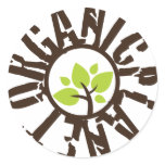 Organic Planet Stickers