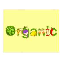 Organic Postcards